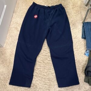 Men's Navy Blue Athletic Pants